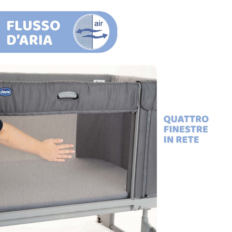 Chicco Next2me Forever Moon Grey