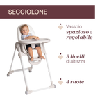 Chicco Seggiolone Polly Armonia Motherpearl