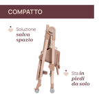 Chicco Seggiolone Polly Armonia Terracotta
