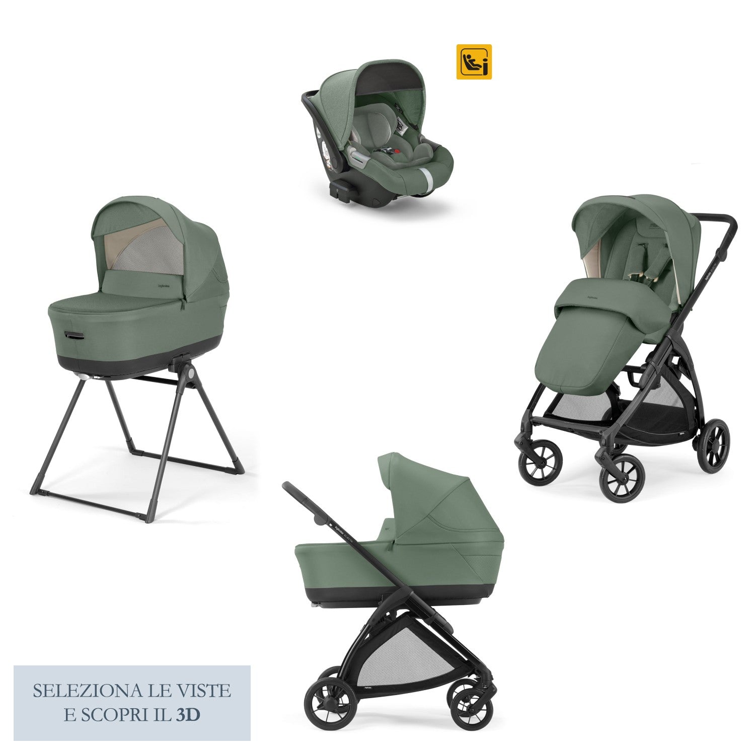 Inglesina Trio Electa Darwin Murray Green