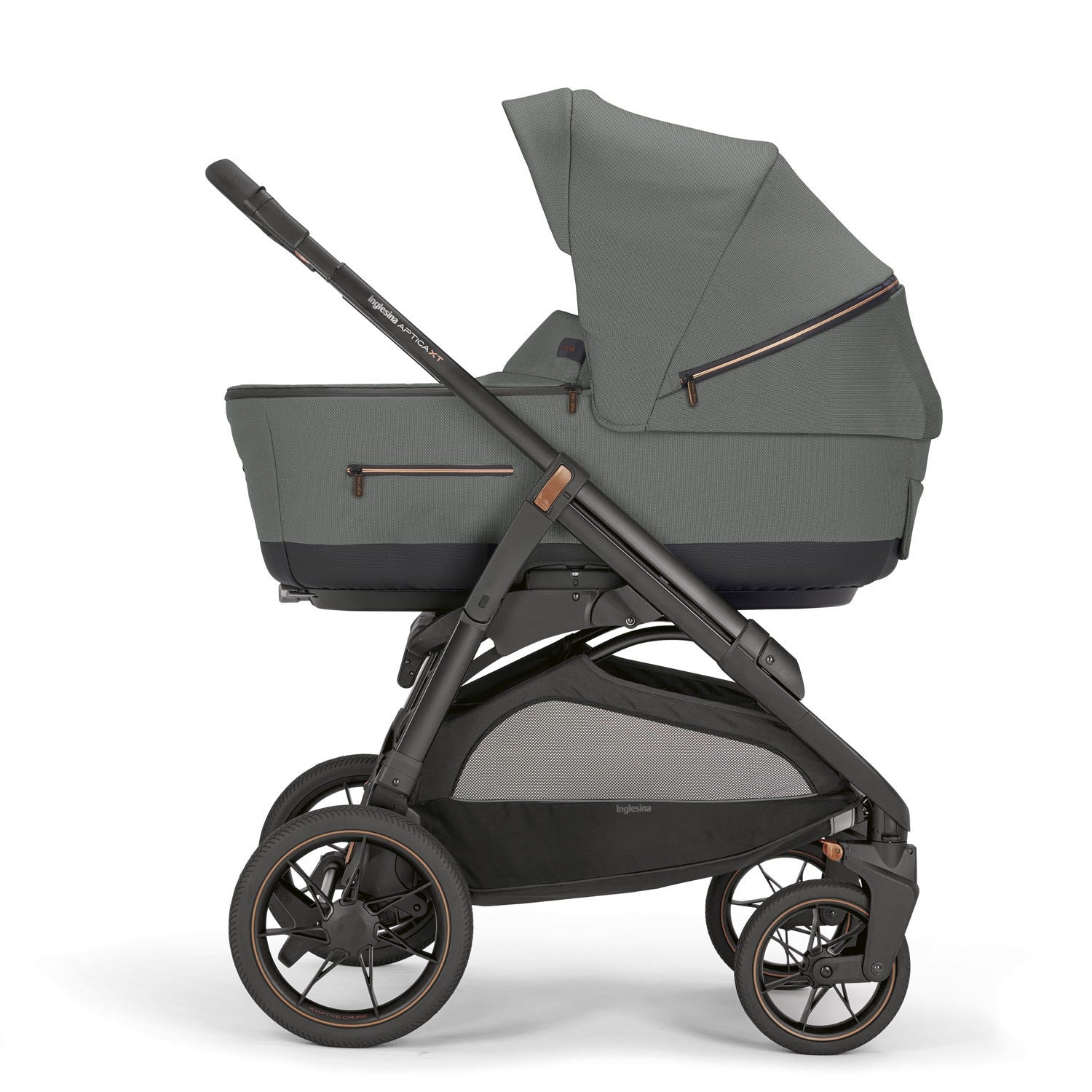 Inglesina Trio Aptica Xt Darwin Infant Recline Taiga Green