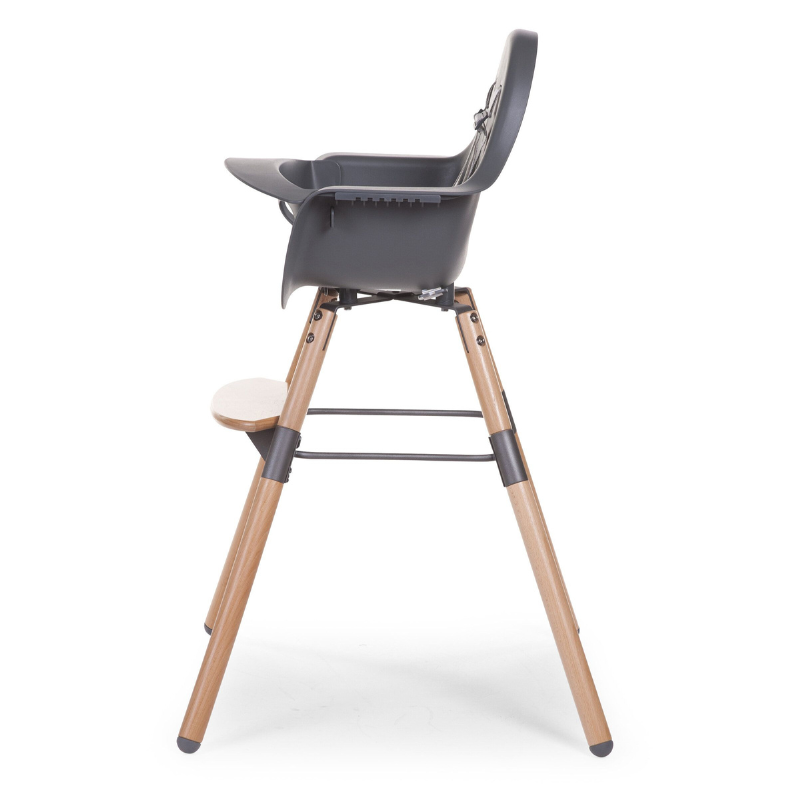 Childhome Seggiolone Evolu 2 in 1 Legno/Antracite