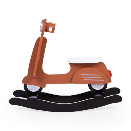 Childhome Vespa Scooter a Dondolo Ruggine