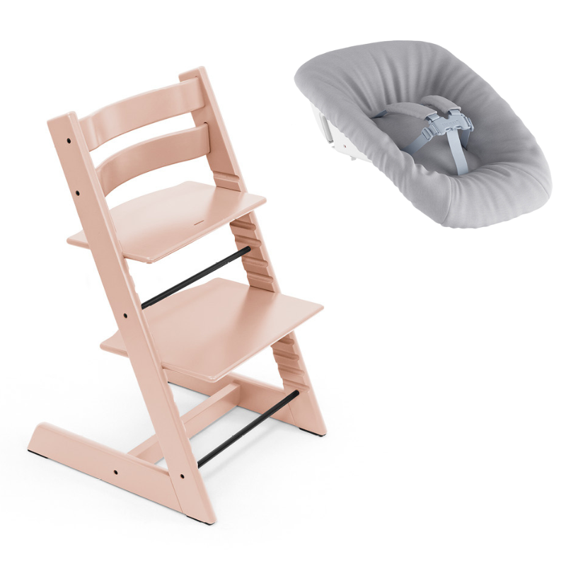 Stokke Promo Tripp Trapp Pink con Newborn