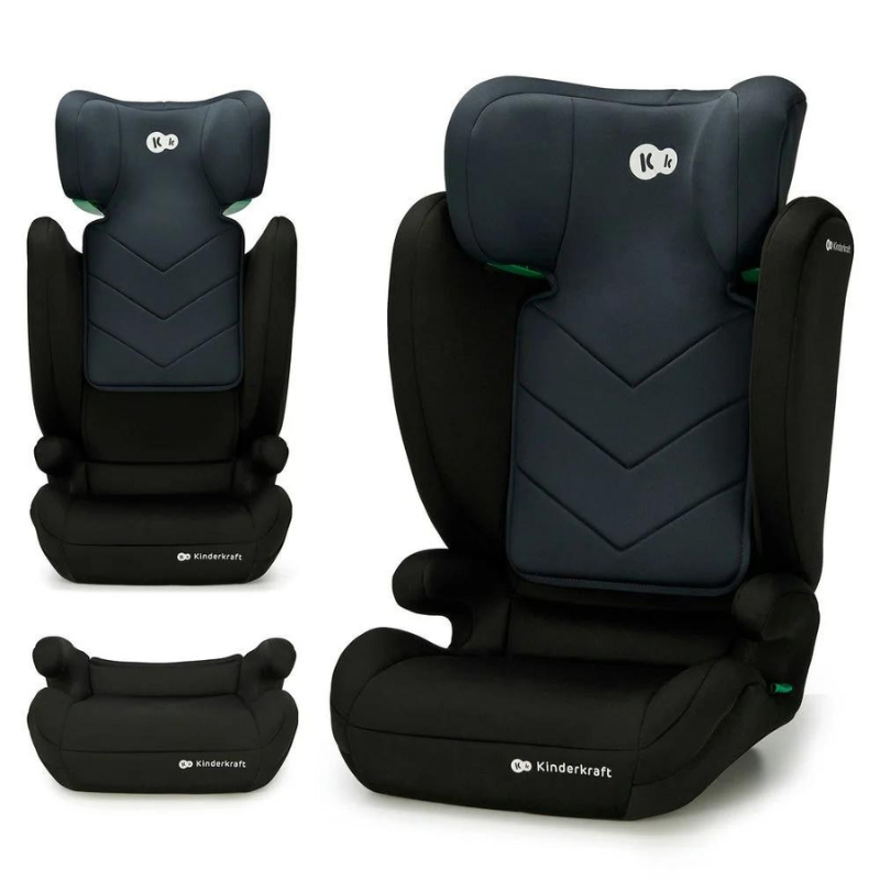 Kinderkraft Seggiolino Auto 2in1 I-SPARK i-Size Black