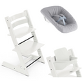 Stokke Promo Tripp Trapp Bianco con Newborn e Baby set