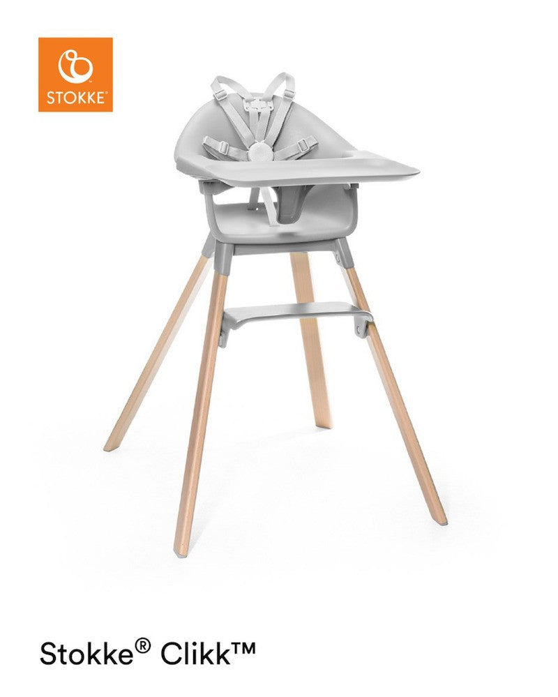 Stokke Clikk Cloud Grey con cuscino omaggio Nordic Grey