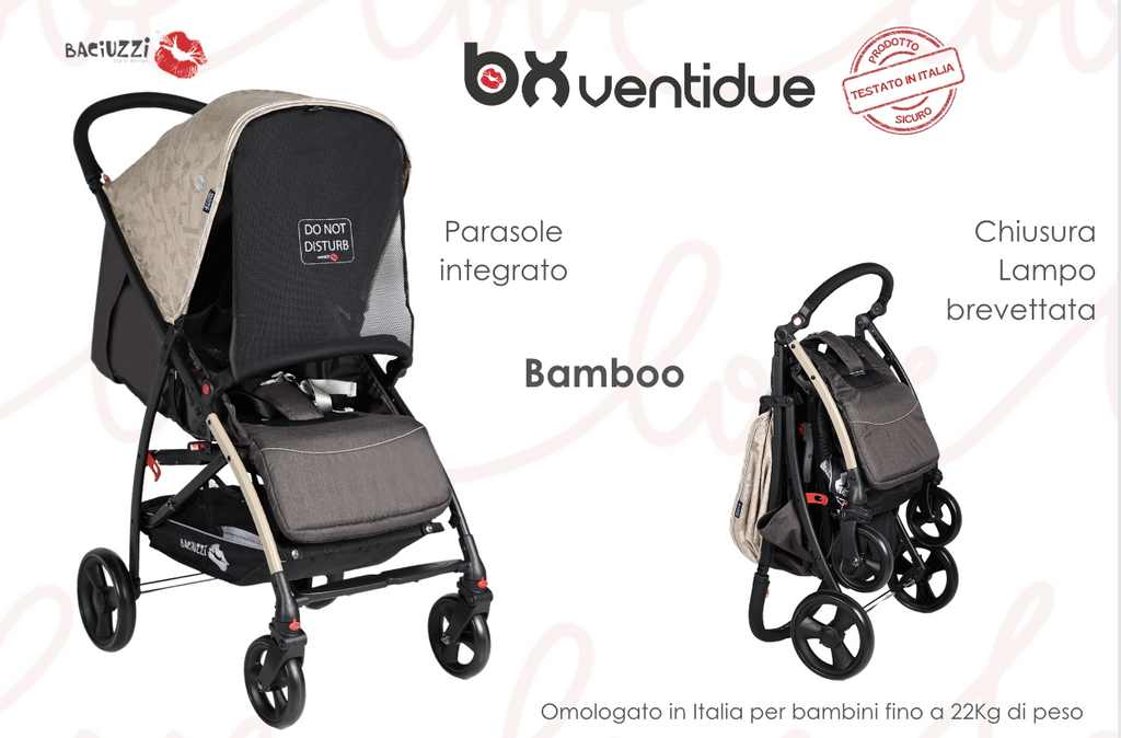 Baciuzzi passeggino BX 22 Bamboo