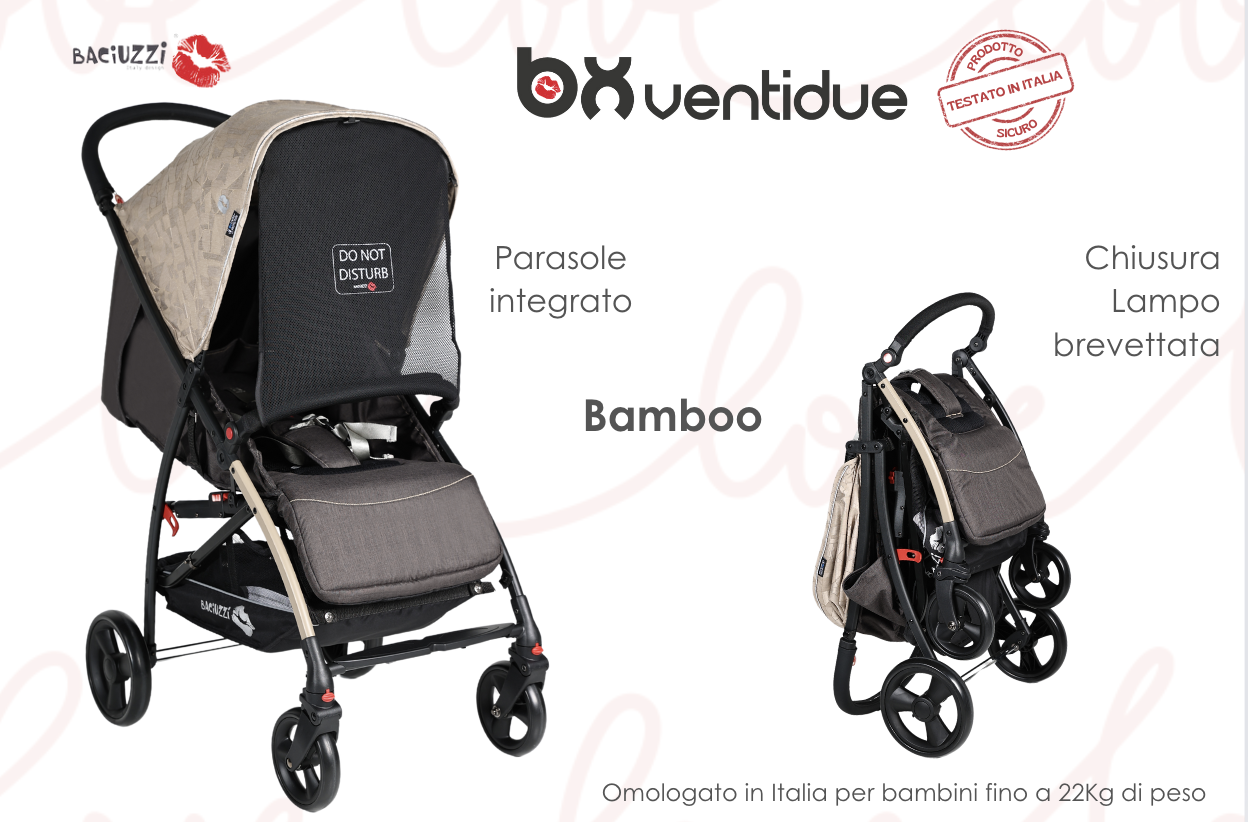 Baciuzzi passeggino BX 22 Bamboo