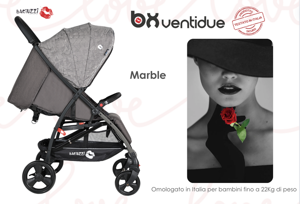 Baciuzzi passeggino BX 22 Marble