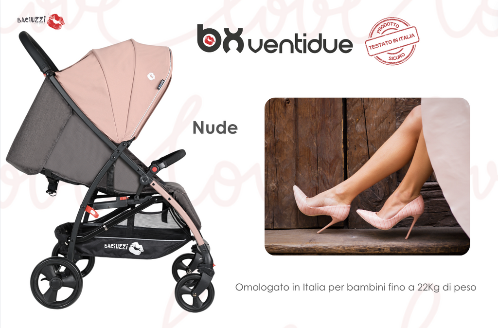 Baciuzzi passeggino BX 22 Nude