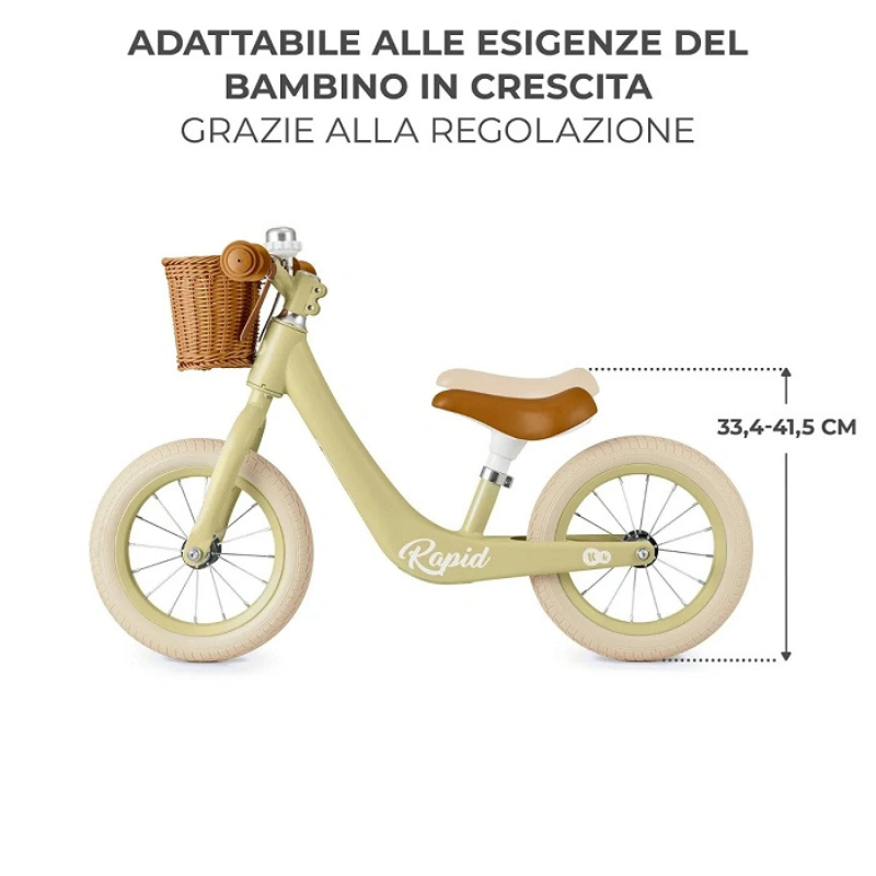 Kinderkraft Bicicletta RAPID 2 Green