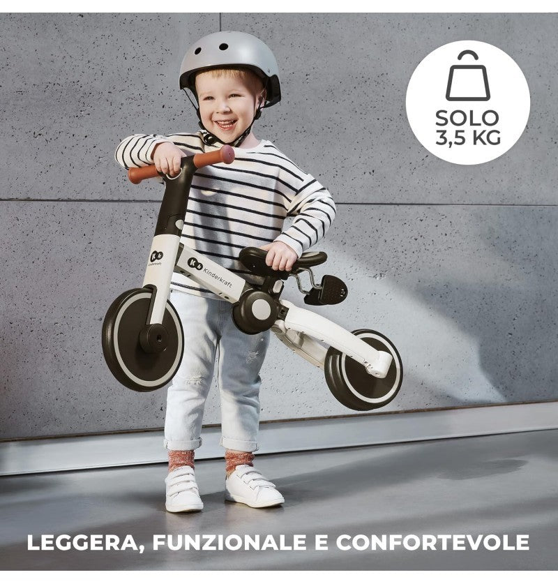 Kinderkraft triciclo 4Trike SILVER GREY
