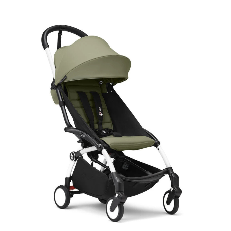 Stokke Passeggino Leggero Yoyo³ White-Olive 6 Mesi+ Omaggio