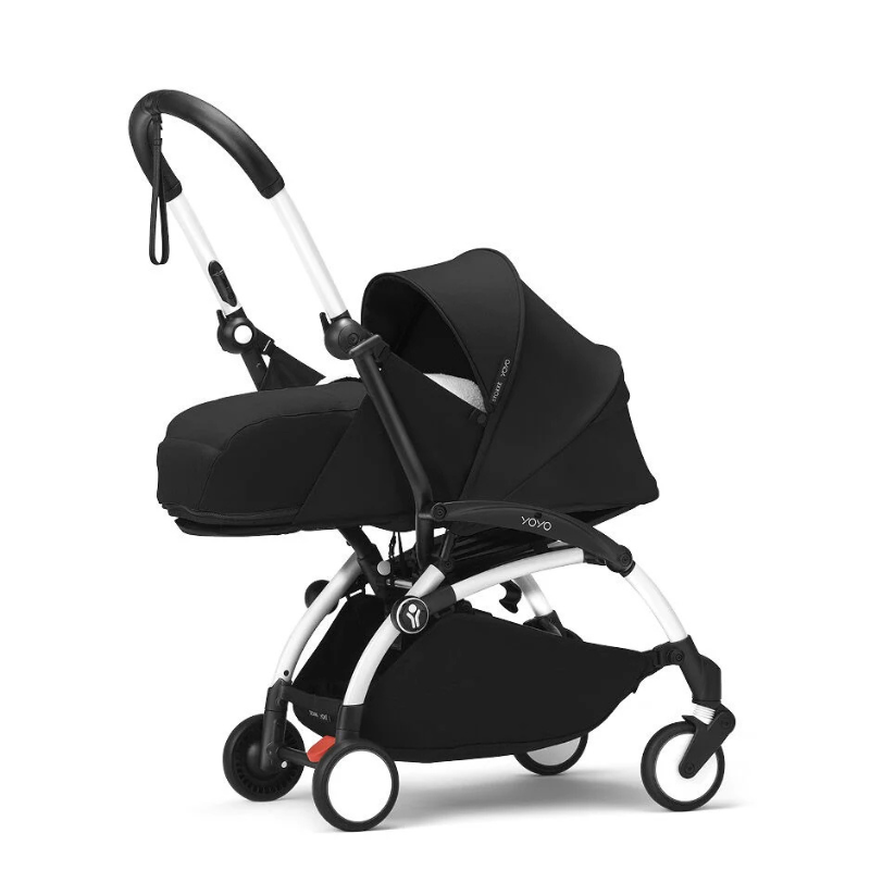 Stokke Passeggino Yoyo³  DUO Con Kit 0+ e 6+ White/Black