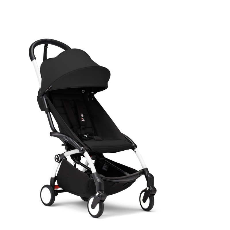 Stokke Passeggino Yoyo³  DUO Con Kit 0+ e 6+ White/Black