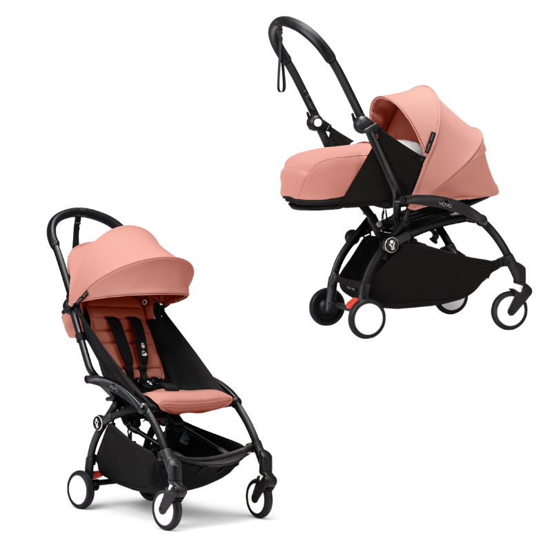 Stokke Duo Yoyo³ Kit 0+ e 6+ Black/Ginger