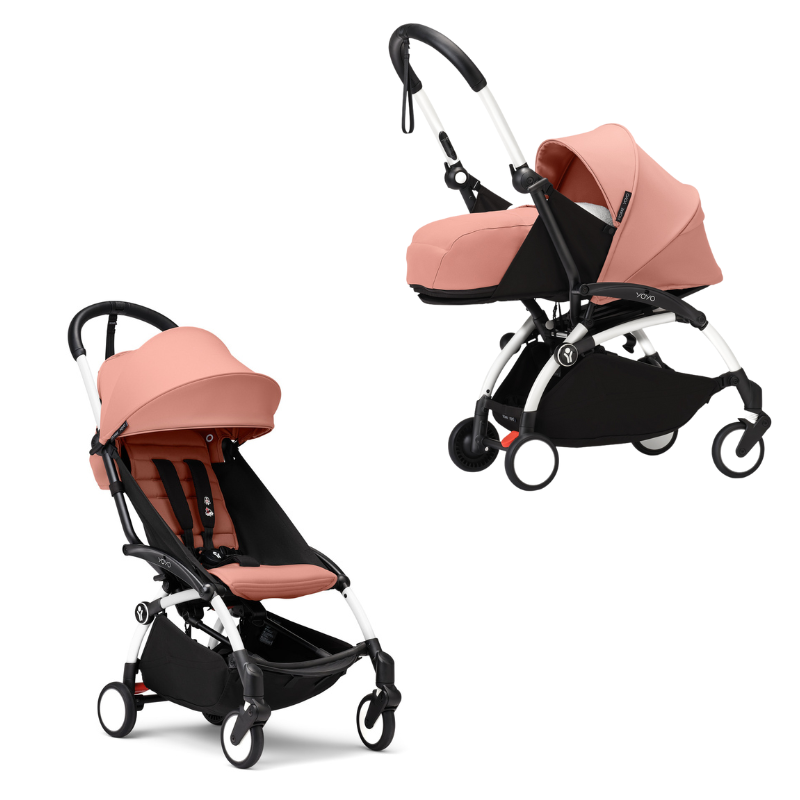 Stokke Duo Yoyo³ Kit 0+ e 6+ White/Ginger
