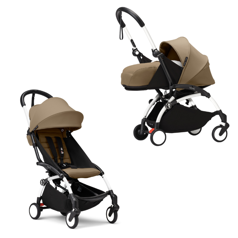 Stokke Duo Yoyo³ Kit 0+ e 6+ White/Toffee