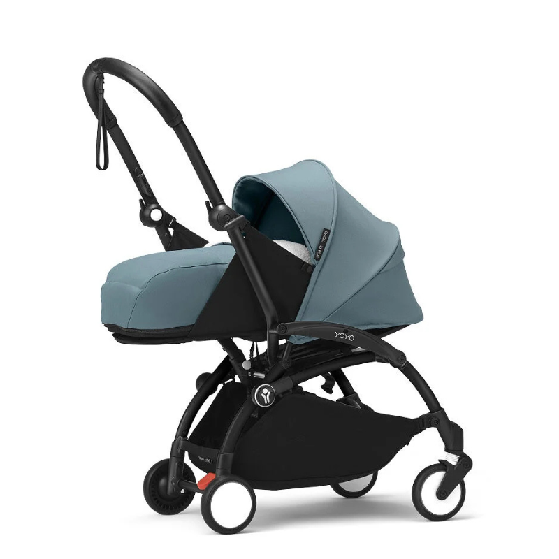 Stokke Duo Yoyo³ Kit 0+ e 6+ Black/Aqua