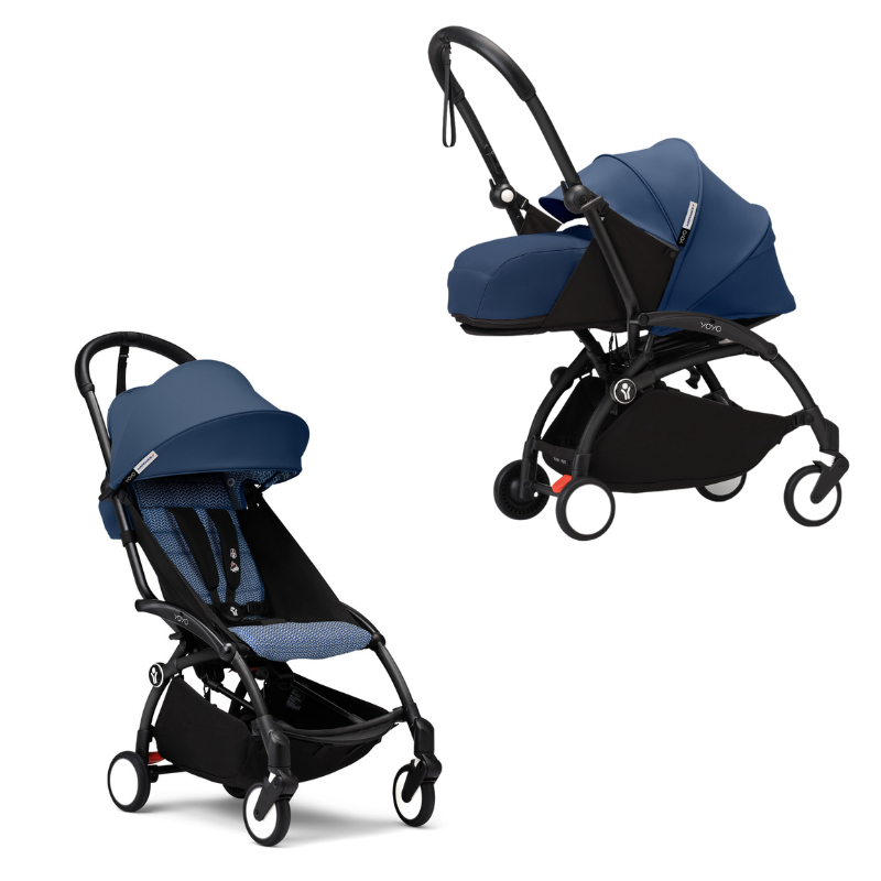 Stokke Duo Yoyo³ Kit 0+ e 6+ Black/Air France