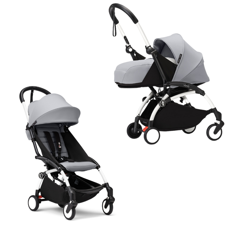 Stokke Duo Yoyo³ Kit 0+ e 6+ White/Stone