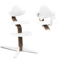 Stokke Sedia Nomi Walnut White con Baby Set Omaggio