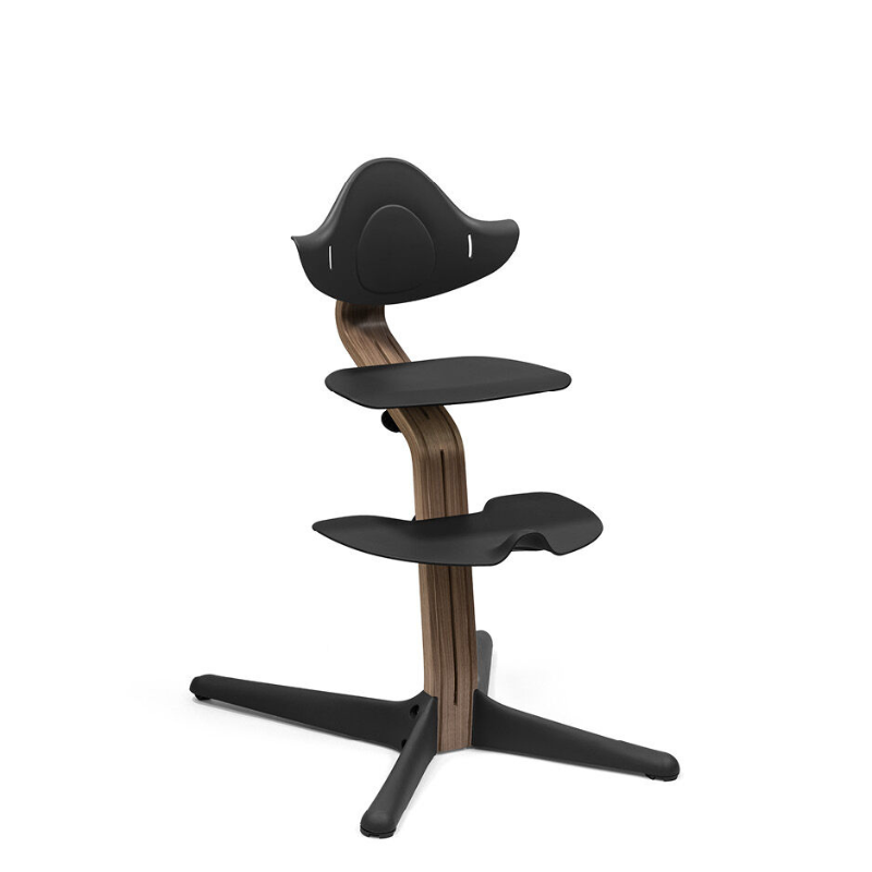 Stokke Sedia Nomi Walnut Black con Baby Set Omaggio