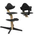 Stokke Sedia Nomi Oak Black con Baby Set Omaggio