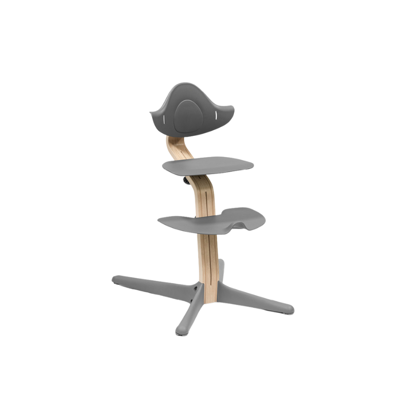 Stokke Sedia Nomi Natural Grey con Baby Set Omaggio