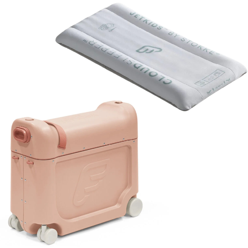 JetKids by Stokke BedBox Coral Pink con Cloudsleeper omaggio