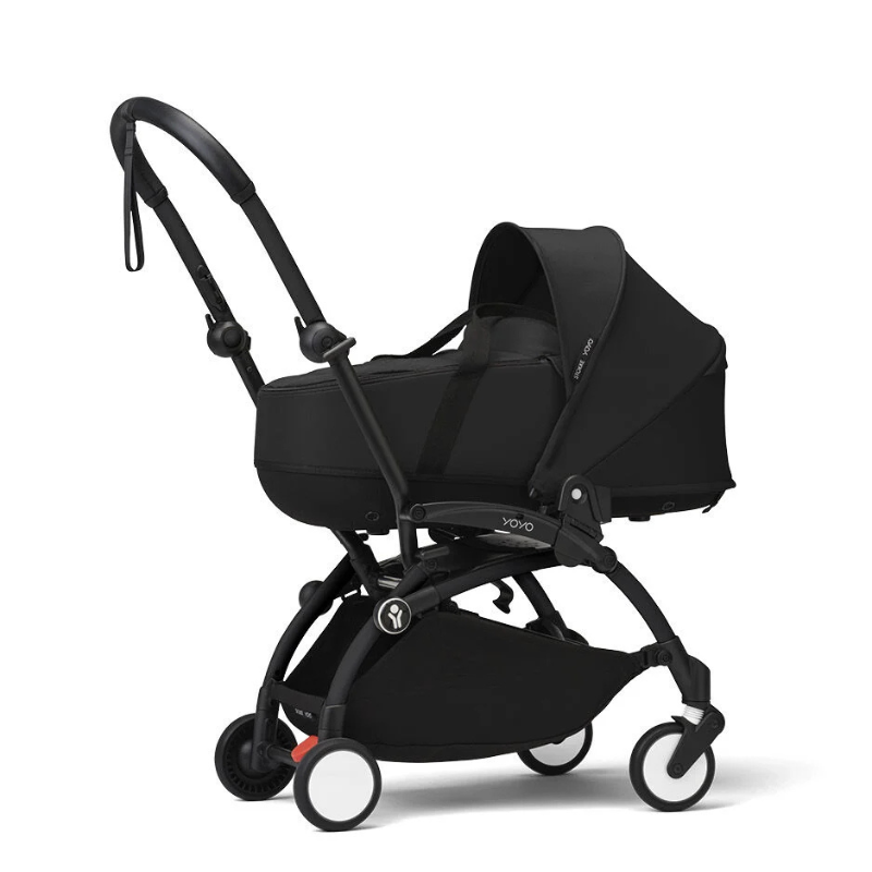 Stokke Yoyo³ con bassinet e rivestimento 6+ Black/Black