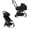 Stokke Yoyo³ con bassinet e rivestimento 6+ Black/Black