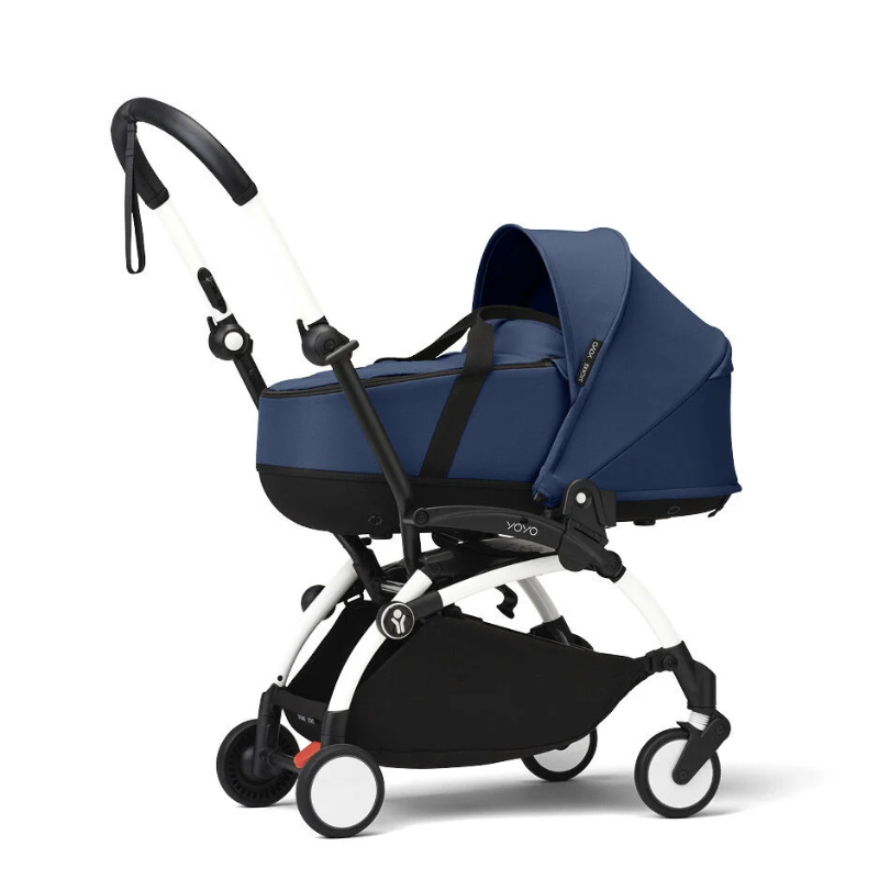 Stokke Yoyo³ con bassinet e rivestimento 6+ White/Navy
