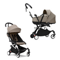 Stokke Yoyo³ con bassinet e rivestimento 6+ White/Taupe