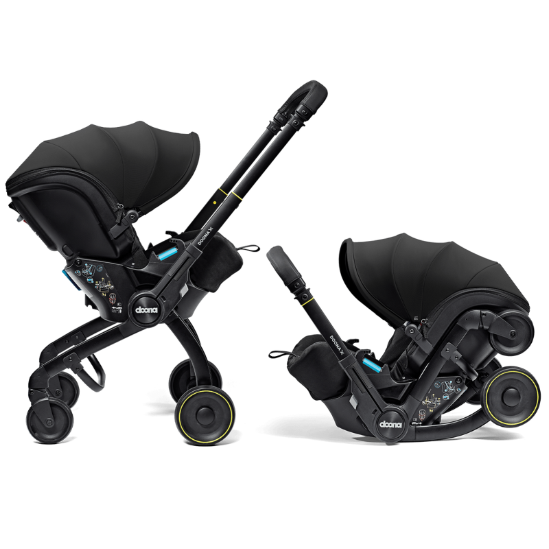 Doona X Seggiolino Auto e Passeggino Nitro Black