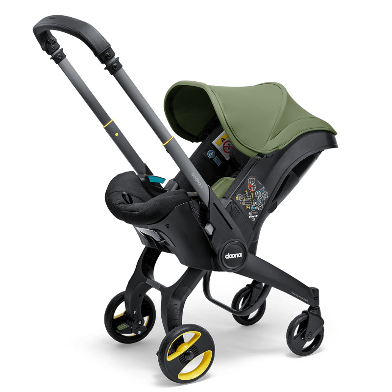 Doona I Seggiolino Auto e Passeggino Desert Green