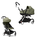 Stokke Yoyo³ con bassinet e rivestimento 6+ White/Olive