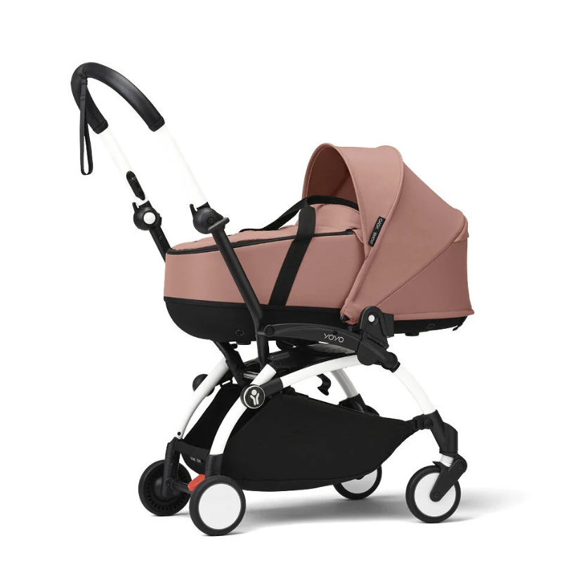 Stokke Yoyo³ con bassinet e rivestimento 6+ White/Ginger