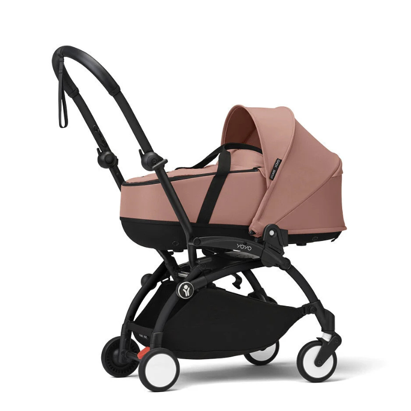 Stokke Yoyo³ con bassinet e rivestimento 6+ Black/Ginger