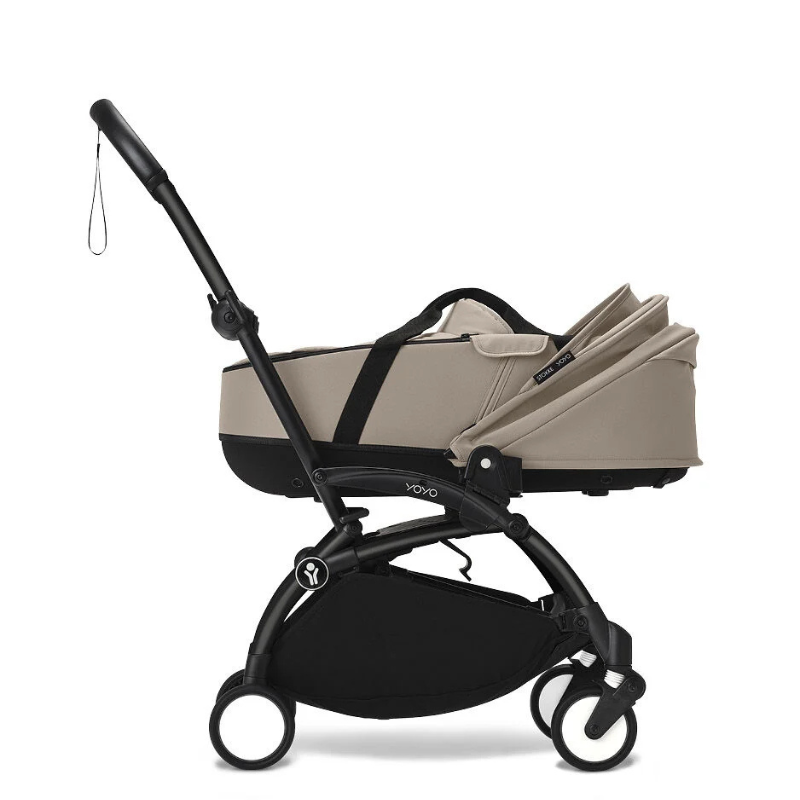 Stokke Yoyo³ con bassinet e rivestimento 6+ Black/Aqua