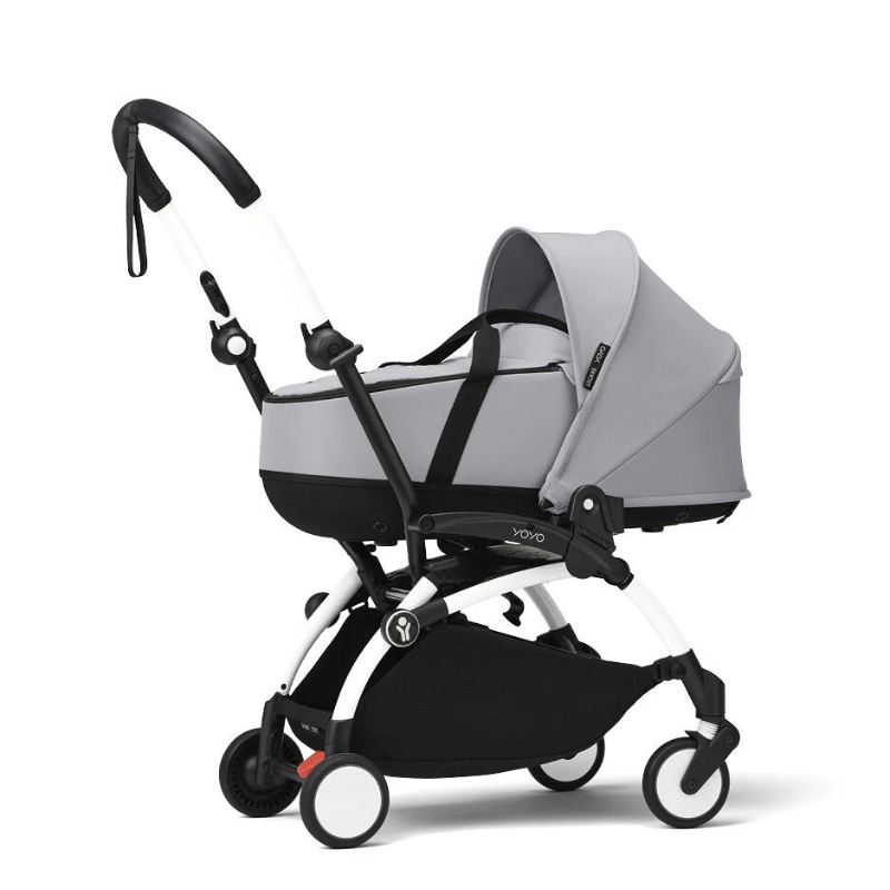 Stokke Yoyo³ con bassinet e rivestimento 6+ White/Stone
