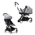 Stokke Yoyo³ con bassinet e rivestimento 6+ White/Stone