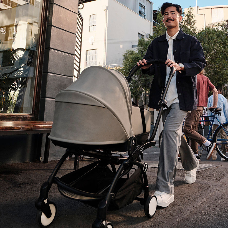 Stokke Yoyo³ con bassinet e rivestimento 6+ White/Stone