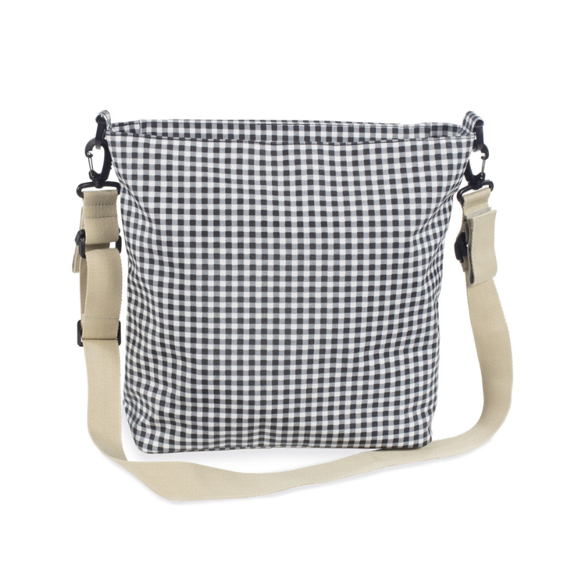 Pasito a Pasito Borsa Fasciatoio I Love Vichy Nero