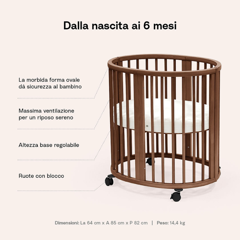 Stokke Sleepi Mini V3 Warm Brown