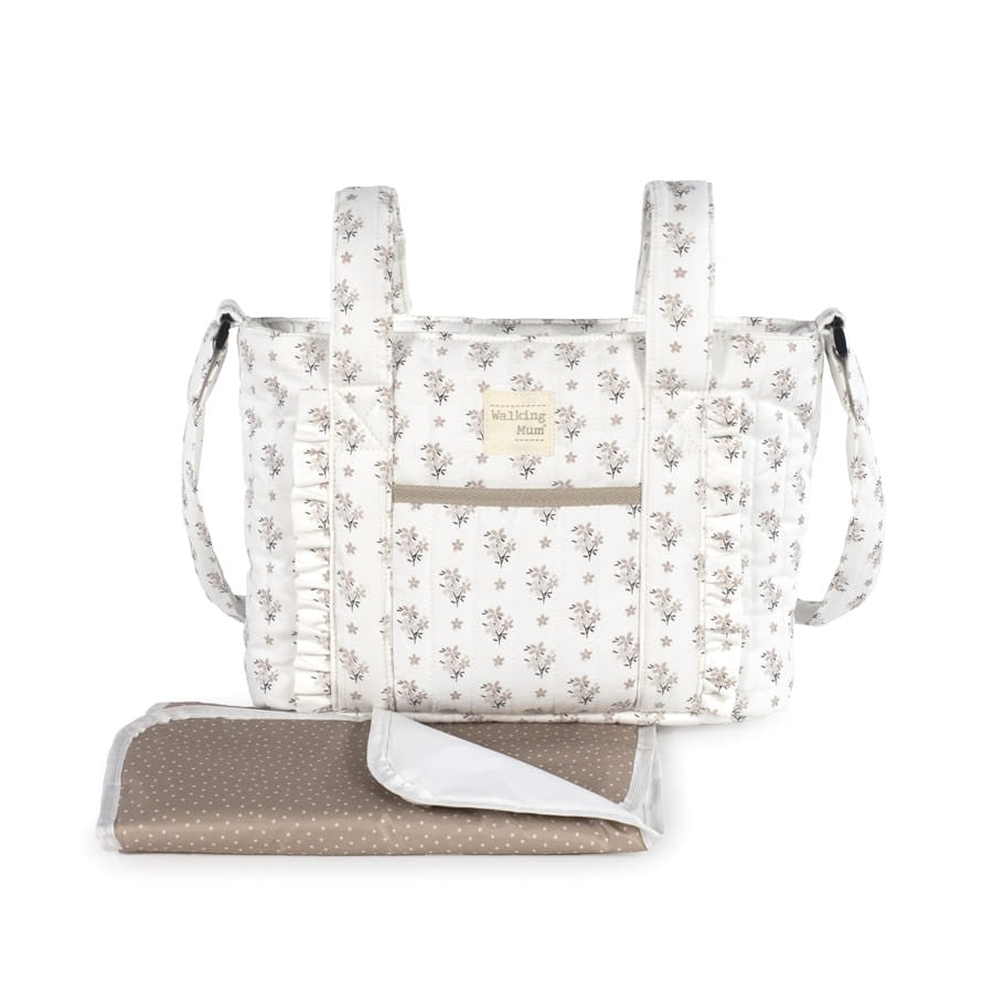 Pasito a Pasito Borsa Organizer - Linea Botton Flowers