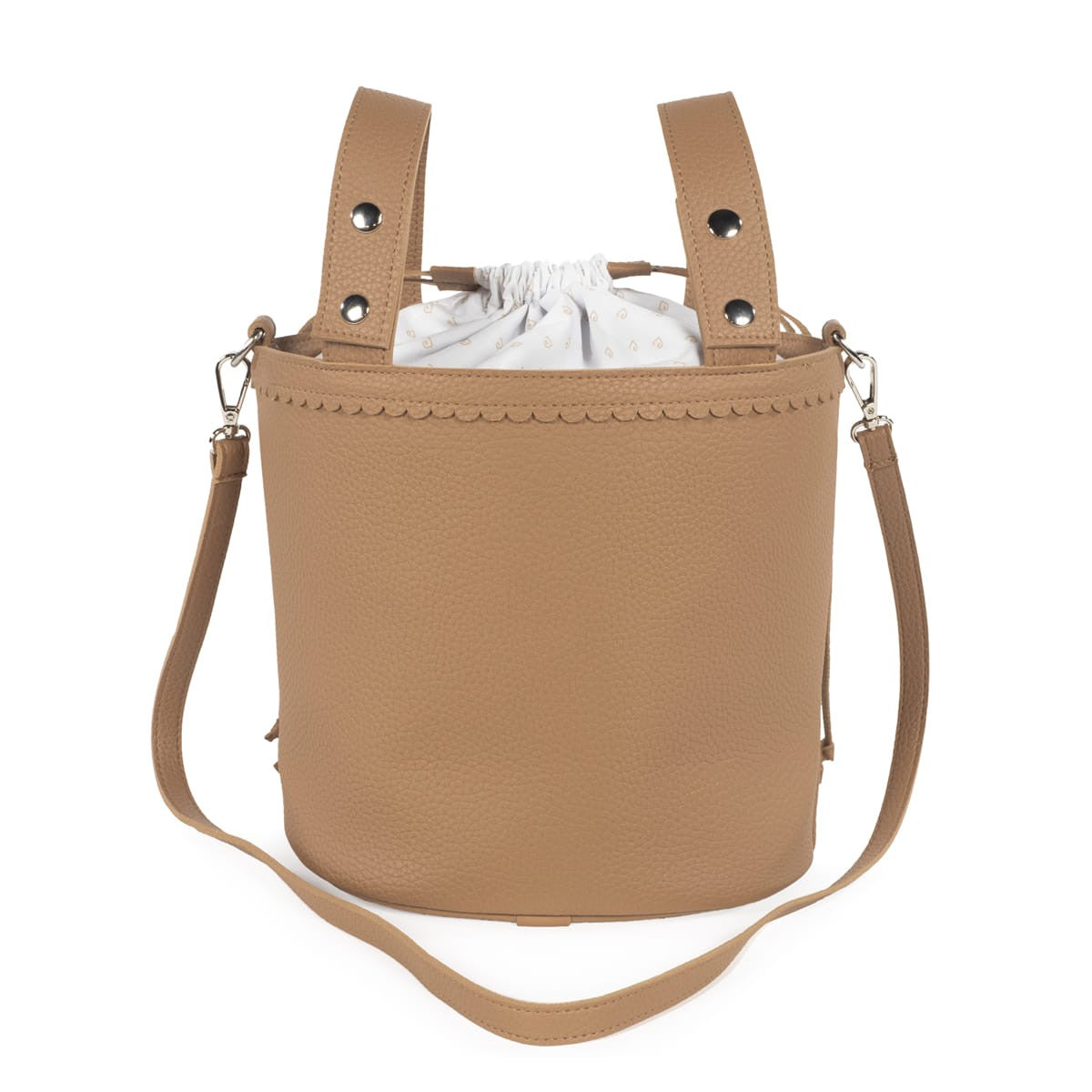 Pasito a Pasito Borsa a sacchetto - Linea Icon Caramel