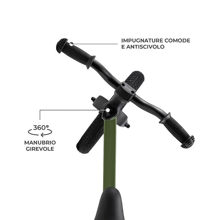 Kinderkraft Bicicletta per Bambini ETER Verde