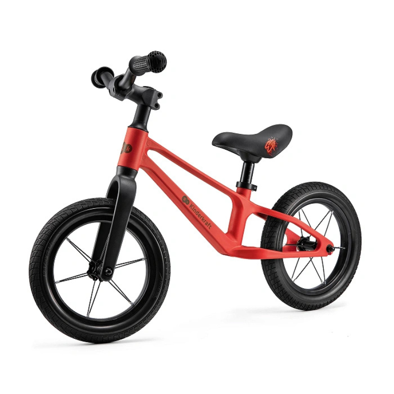 Kinderkraft Bicicletta per Bambini ETER Rosso